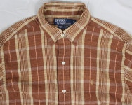 Y-743 폴로 남성 체크 셔츠 95 Ralph Lauren 필웨이