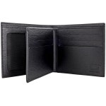 몽블랑 남성용 3단 신분증 반지갑 103401 페블가죽 블랙 Montblanc
