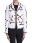 S/S16 모스키노 A0516_0519.1002 클래식 코튼 체인 자켓 Moschino