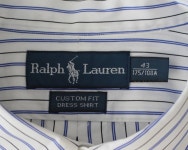 Y-863 랄프로렌 커스텀핏 남성 드레스 셔츠 43 Ralph Lauren