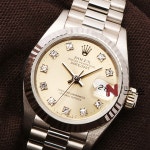 69179G 18k 화이트골드 데이저스트 여성용시계 [상태최상]A0841 Rolex 필웨이