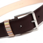 19SS 폴스미스 M1A 4950 AMULKE 66 스트라이프 벨트 Paul Smith 필웨이