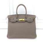 *신품수준 당일배송* ★ 에르메스 C각인그리스아스팔트금장벌킨35cm HERMES 필웨이