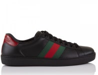 구찌 최신상 블랙 에이스 로우탑 스니커즈 GUCCI 필웨이