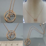 사자자리 목걸이/별자리/로즈골드/생일선물/H1113 | Other Brand | 필웨이