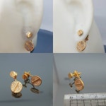 로즈골드 침귀걸이/4.4g/선물/H1163 | Other Brand | 필웨이