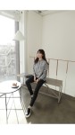 [ 데일리홀릭 밴딩 스키니팬츠[S,M,L사이즈]]