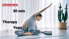 [홈 튜토리얼] 30분 테라피 요가 - kakaoTV [홈 튜토리얼] 30분 테라피 요가