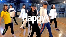 홍대댄스학원 이지댄스 왕초보 Happy 안무 배우기!! - kakaoTV 홍대댄스학원 이지댄스 왕초보 Happy 안무 배우기!!