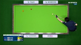 긴장되는 상황에서 대담한 뱅크샷을 성공시키며 기사회생하는 김종원[TS샴푸 PBA 챔피언십 2021 32강전] - kakaoTV 긴장되는 상황에서... 