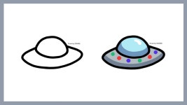 어몽어스 UFO 펫 그리기 │ HOW TO DRAW AMONG US PET (UFO) - kakaoTV 어몽어스 UFO 펫 그리기 │ HOW TO DRAW AMONG US PET (UFO)
