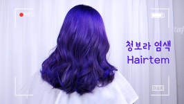 우아하고 시원한 컬러 청보라 염색하기! #건대미용실 #염색추천... 시원한 컬러 청보라 염색하기! #건대미용실 #염색추천 #여름헤어스타일카카오