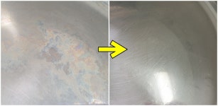 스텐냄비 무지개얼룩 1분만에 제거하는 방법 - kakaoTV 스텐냄비 무지개얼룩 1분만에 제거하는 방법
