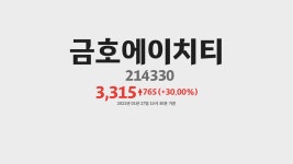 금호에이치티 주가 분석(214330) 2021년 01월 27일기준 - kakaoTV 금호에이치티 주가 분석(214330) 2021년 01월 27일기준
