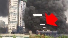 세종시 화재 아파트 불 새롬동 부원건설 현장 공사 인부 창문 SOS... 세종시 화재 아파트 불 새롬동 부원건설 현장 공사 인부 창문 SOS... 
