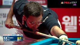 신한알파스(신정주) vs 휴온스레전드(팔라존) 3세트 HL[웰컴저축은행 PBA 팀리그 4R] - kakaoTV 신한알파스(신정주) vs 휴온스레전드... 