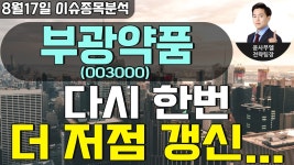 부광약품(003000) - 다시 한번 더 저점 갱신... - kakaoTV 부광약품(003000) - 다시 한번 더 저점 갱신...