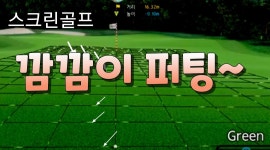 스크린골프 케디음성 없이 깜깜이 퍼팅방법 - kakaoTV 스크린골프 케디음성 없이 깜깜이 퍼팅방법