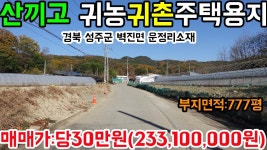 NO:1-277번#경북성주군벽진면운정리귀농귀촌주택용지.성주군벽진면운정리귀농귀촌주택부지.성주군벽진면운정리귀농지 - kakaoTV NO:1-277번... 