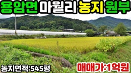 NO:1-419번#성주군땅.성주땅.성주군부동산.성주부동산.성주군공인중개사.경북성주군용암면마월리주말농장용지매매 - kakaoTV NO:1-419번... 