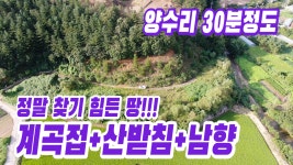 양평토지매매,국유지접한 배산임수 명당토지, 땅넓은 전원주택지, 양평부동산 급매 - kakaoTV 양평토지매매,국유지접한 배산임수 명당토지... 
