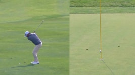 [1R 13번홀] 49살의 베테랑 놀라운 정확도를 보여준 위창수의 세컨 샷! - kakaoTV [1R 13번홀] 49살의 베테랑 놀라운 정확도를 보여준... 