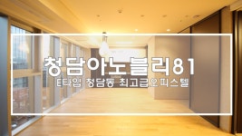 청담동 아노블리81 E타입 거실에서 바라본 전망좋은 최고급 오피스텔 - kakaoTV 청담동 아노블리81 E타입 거실에서 바라본 전망좋은 최고급... 