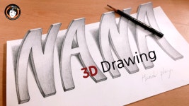 3D 연필 드로잉/매우 쉽지만 재미있는 3D 입체 연필 소묘/기분전환 힐링 스케치 - kakaoTV 3D 연필 드로잉/매우 쉽지만 재미있는 3D 입체 연필... 