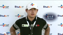 3R 김시우 경기 후 인터뷰 - kakaoTV 3R 김시우 경기 후 인터뷰