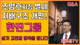 한진항공여행주 | [주식] 조양호 한진그룹 회장 별세 지배구조 개편 기대감 | 여름관련주 여행관련주 | 한진 한진칼 대한항공 - kakaoTV [주식] 조양호 한진그룹 회장...
