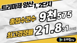 [우리집TV] 트리마제 양산 1, 2단지 일반공급1순위 청약접수결과_경상남도 양산시 아파트분양권 - kakaoTV [우리집TV] 트리마제 양산 1, 2단지... 