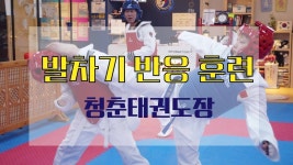 의정부 청춘태권도장 - kakaoTV 태권도 발차기 반응훈련(Taekwondo kick: Response Training) 의정부 청춘태권도장
