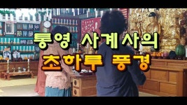 통영 사계사의 초하루 풍경 - kakaoTV 통영 사계사의 초하루 풍경