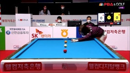 2,5,8 초구 배치를 5쿠션으로 멋지게 풀어내는 강지은[웰컴저축은행 PBA 팀리그 6R] - kakaoTV 2,5,8 초구 배치를 5쿠션으로 멋지게... 