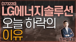 LG에너지솔루션 (373220) - 오늘 하락의 이유 - kakaoTV LG에너지솔루션 (373220) - 오늘 하락의 이유