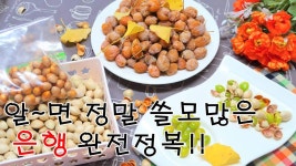 은행 열매 손질법 & 껍질 까는법 & 전자렌지 굽는법까지 - kakaoTV 은행 열매 손질법 & 껍질 까는법 & 전자렌지 굽는법까지