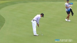 1R 9번홀 갈길 바쁜 이형준의 아쉬운 더블 보기 - kakaoTV 1R 9번홀 갈길 바쁜 이형준의 아쉬운 더블 보기