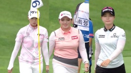 MBN 1R] - kakaoTV ‘약속의 6번 홀’ 나란히 버디 추가하는 안나린-장하나-임희정 [대유위니아 MBN 1R]