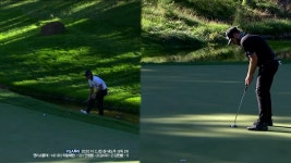 2R 9, 14번홀 파로 막아내는 쇼플리, 그 뒤를 쫓는 해턴의 버디 - kakaoTV 2R 9, 14번홀 파로 막아내는 쇼플리, 그 뒤를 쫓는 해턴의 버디