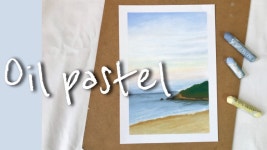 오일파스텔 바다 풍경화 그리기 | oil pastel drawing - kakaoTV 오일파스텔 바다 풍경화 그리기 | oil pastel drawing