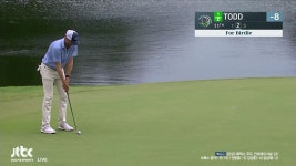 2R 11번홀 신중을 기한 버디 퍼트 한 타를 줄이는 토드 - kakaoTV 2R 11번홀 신중을 기한 버디 퍼트 한 타를 줄이는 토드