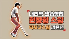 #닥치고스윙_연습장에서 할 수 있는 실정스윙연습ㅣ#김준년 with... 할 수 있는 실정스윙연습ㅣ#김준년 with #플레이어스저널