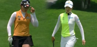 ‘치열한 선두 경쟁’ 버디 퍼트 성공하면서 단독 선두를 잡는 박현경 [DB그룹 3R] - kakaoTV ‘치열한 선두 경쟁’ 버디 퍼트 성공하면서...
