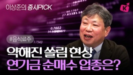 약해진 쏠림현상, 연기금 매수 업종은 리오프닝주? 음식료주!(이상준의 증시PICK/22.02.08) - kakaoTV 약해진 쏠림현상, 연기금 매수... 