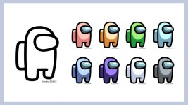 어몽어스 그리기 6 │ How to draw Among Us - kakaoTV 어몽어스 그리기 6 │ How to draw Among Us