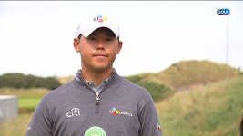 1R 김시우 경기 후 인터뷰 - kakaoTV 1R 김시우 경기 후 인터뷰