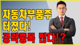 자동차부품주 터졌다! 공략종목 많다!? - kakaoTV 자동차부품주 터졌다! 공략종목 많다!?