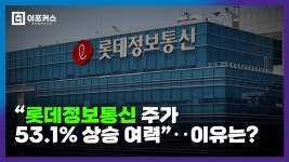 롯데정보통신 주가 53% 상승 전망...이유는? [주식 종목 분석] - kakaoTV 롯데정보통신 주가 53% 상승 전망...이유는? [주식 종목 분석]