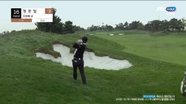 1R 16번홀 뼈아픈 실수 더블 보기 기록하는 정한밀 - kakaoTV 1R 16번홀 뼈아픈 실수 더블 보기 기록하는 정한밀