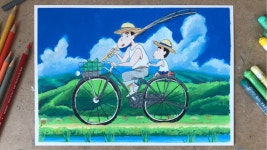 신영만의 회상 오일파스텔 색연필화 | 짱구 한장면 그리기 | oil pastel - kakaoTV 신영만의 회상 오일파스텔 색연필화 | 짱구 한장면... 